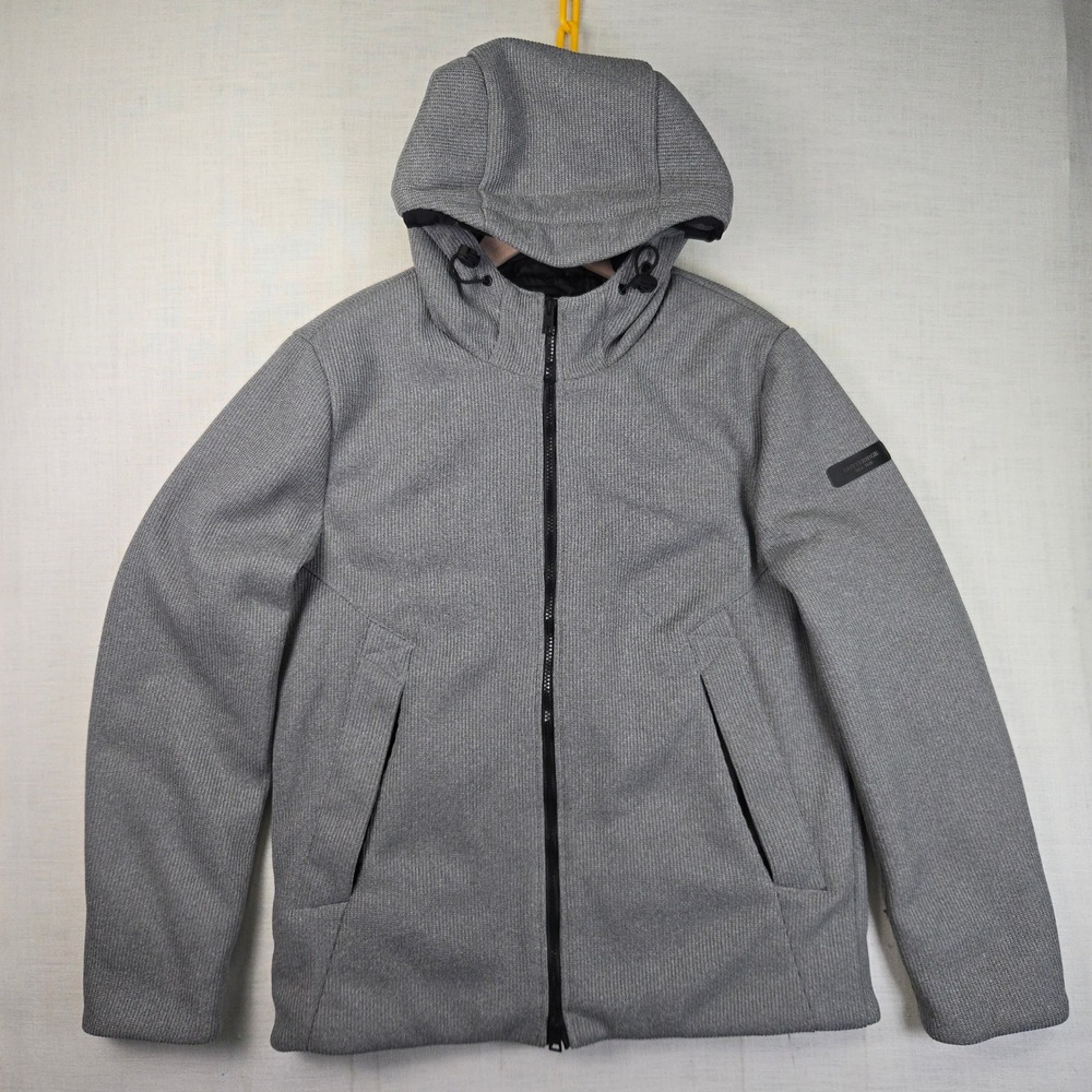 Gutteridge Grigio Melange 50 Jacket RFID XL Mens Tech Grey Insulated Coat Puffer